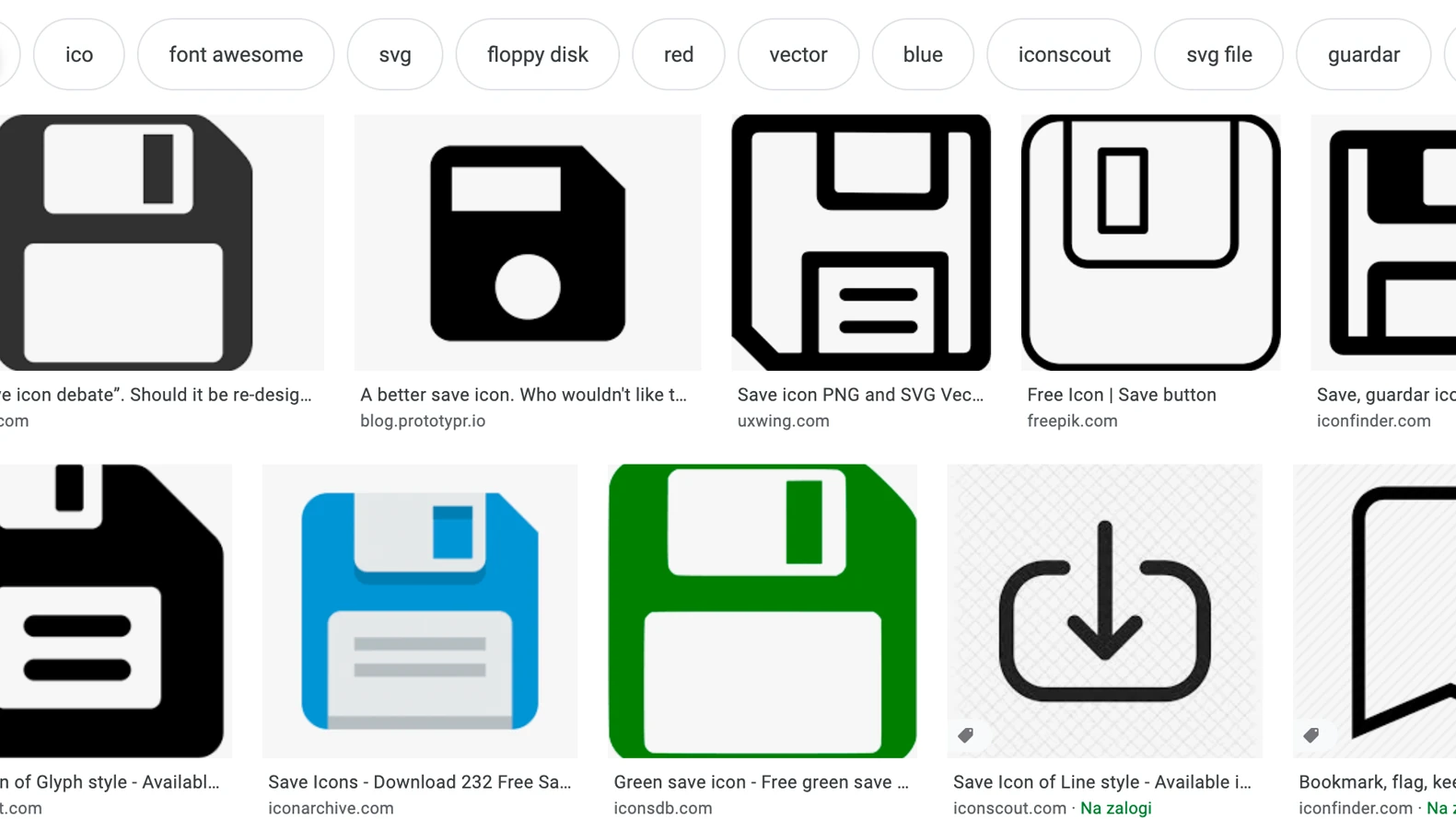 Enhancing recognition of web icons