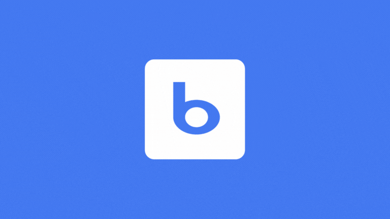 Blocksi logo redesign animation.