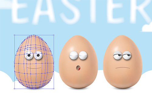 Easter eggs character design