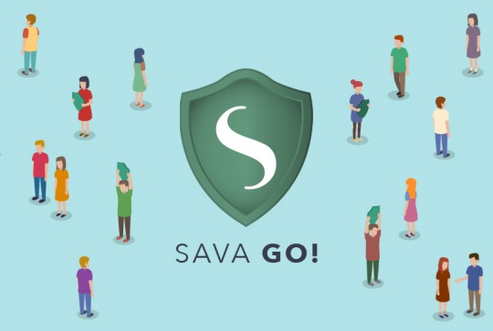Sava Go! mobile app prototype